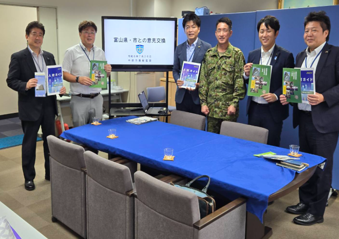 中部方面総監部（伊丹駐屯地）視察（令和6年7月26日（金））